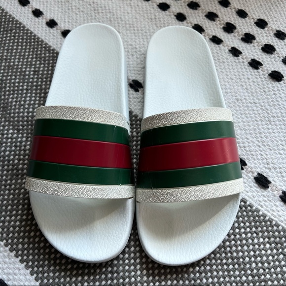 Gucci | Shoes | Mens Gucci Slides Size 